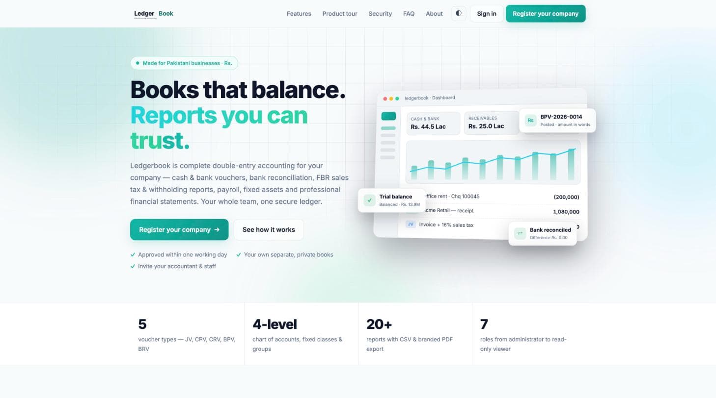 Ledgerbook